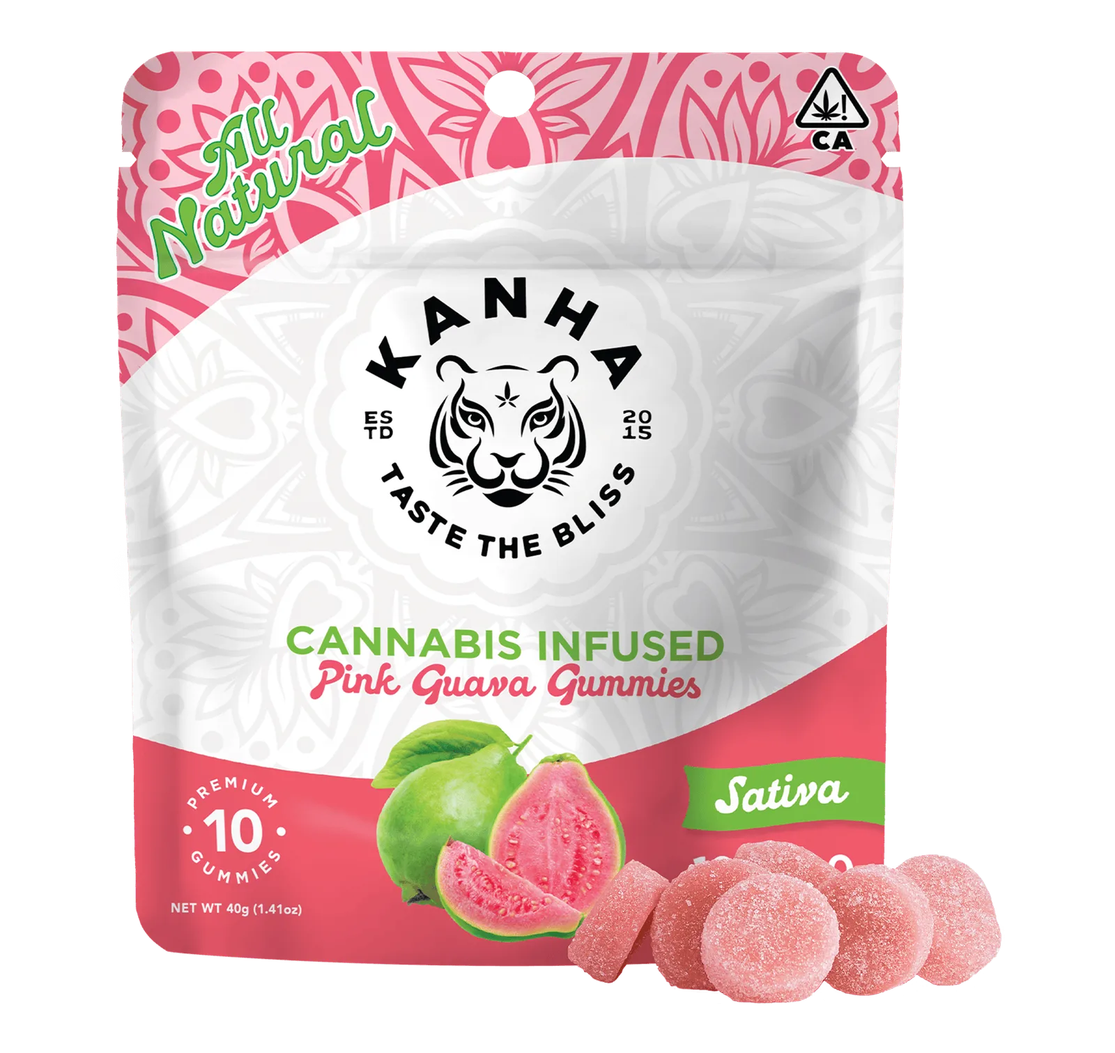 Pink Guava | Classic | Sativa | 100mg THC | 10-pack