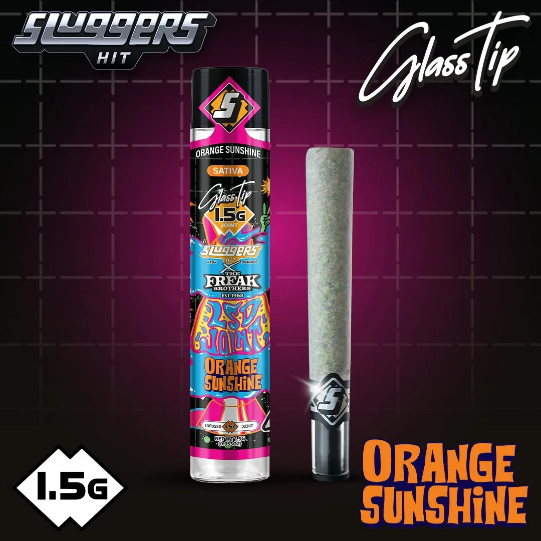 Sluggers - Infused Preroll - 1.5g - Sativa - Orange Sunshine