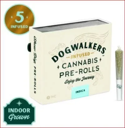 Dog Walkers Head Cracker "Sit" Infused Prerolls .45g 5pk