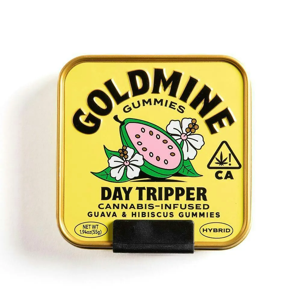 Breez - Tropic Trip Guava & Hibiscus Gummy Tins (Hybrid, 100MG THC)