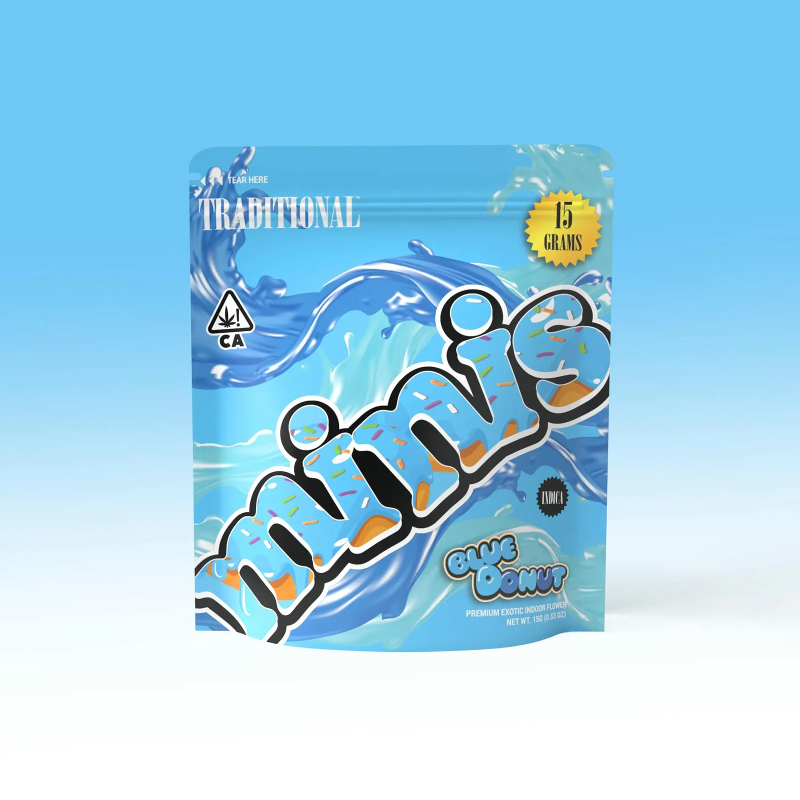 Traditional - Blue Donut Minis 15g