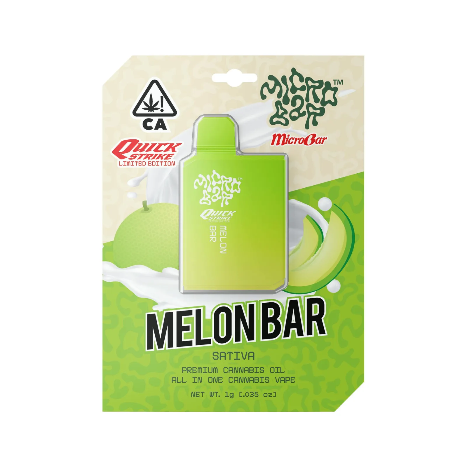 Melon Bar (Sativa) - 1g AIO