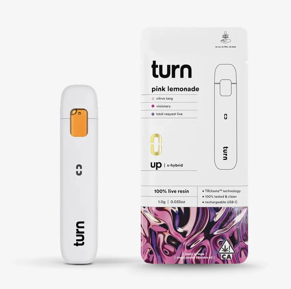 Turn | Pink Lemonade | Disposable | 1G