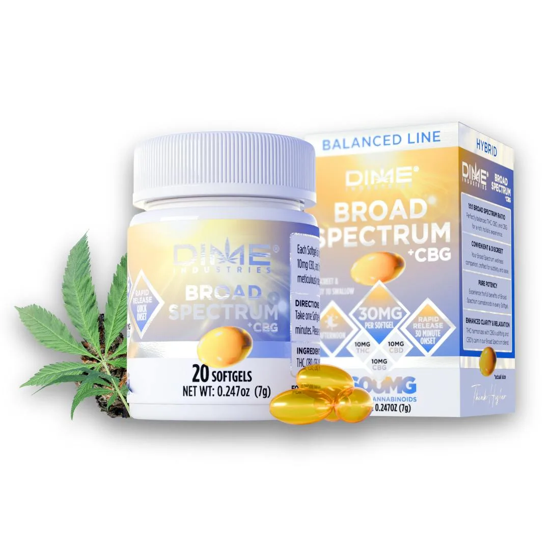 Balanced Line "Afternoon" CBG Softgels