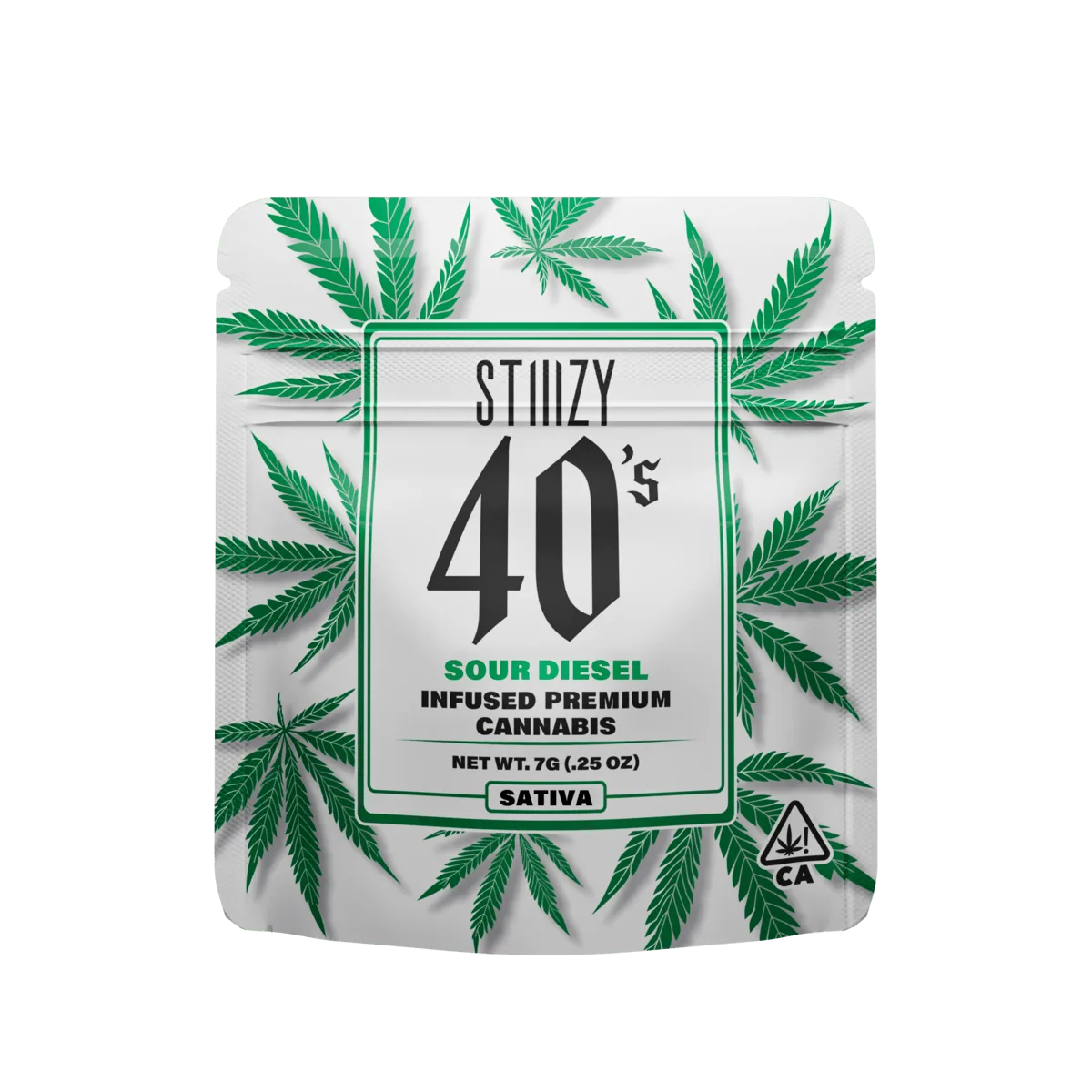 SOUR DIESEL - 7G 40's Infused Flower