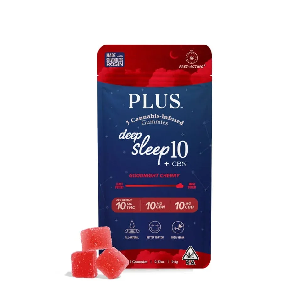 Deep Sleep Goodnight Cherry 10:10:10 Gummies (3ct)