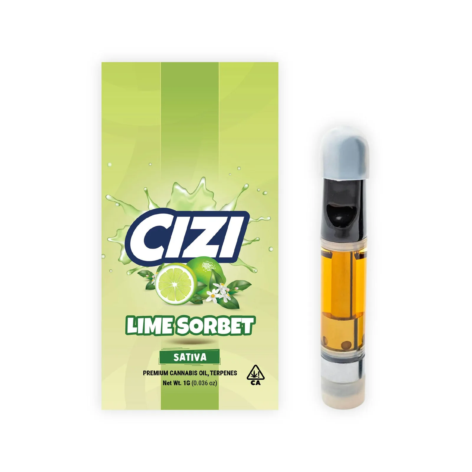 CIZI - LIME SORBET - 1G 510 CARTRIDGE