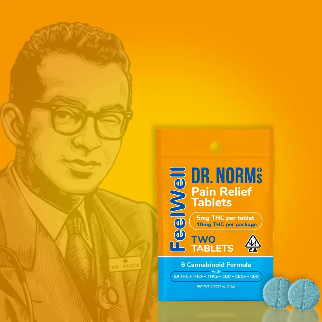 FeeWell Pain Relief Tablets 2 Pack