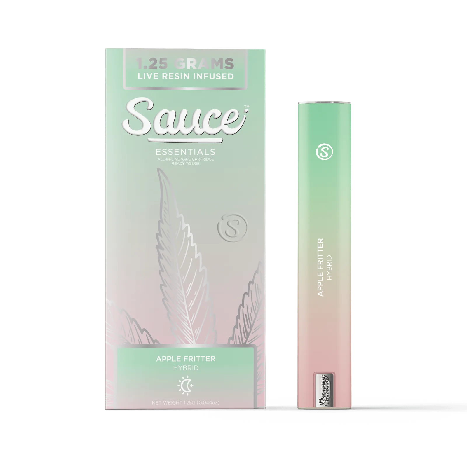 Sauce | Essentials | Apple Fritter | Live Resin Disposable | 1.25g
