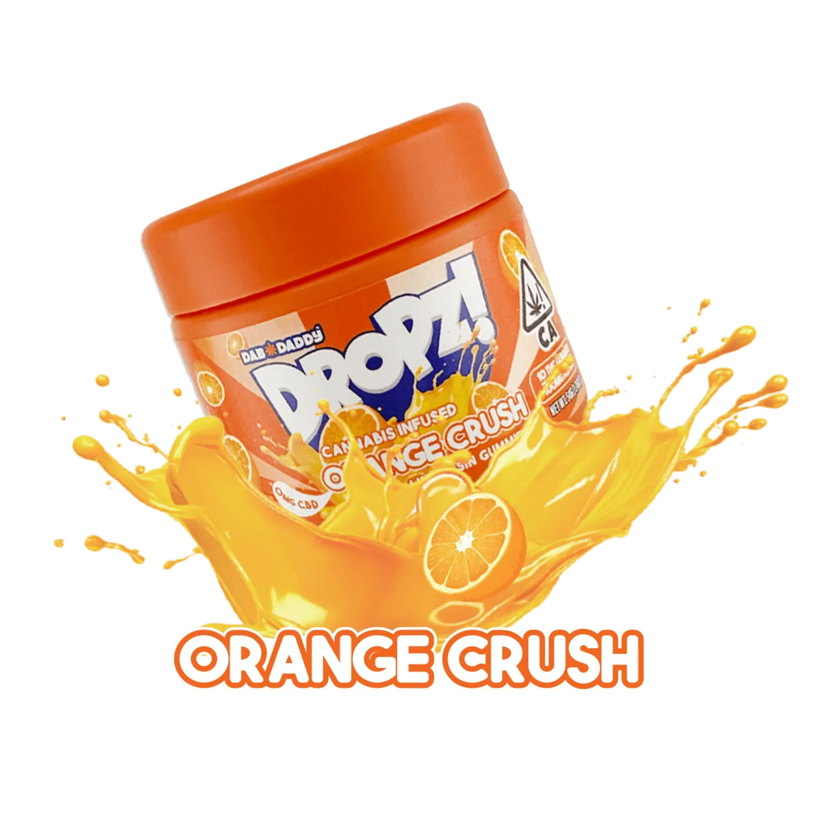 DROPZ! by DAB DADDY® Orange Crush Gummies