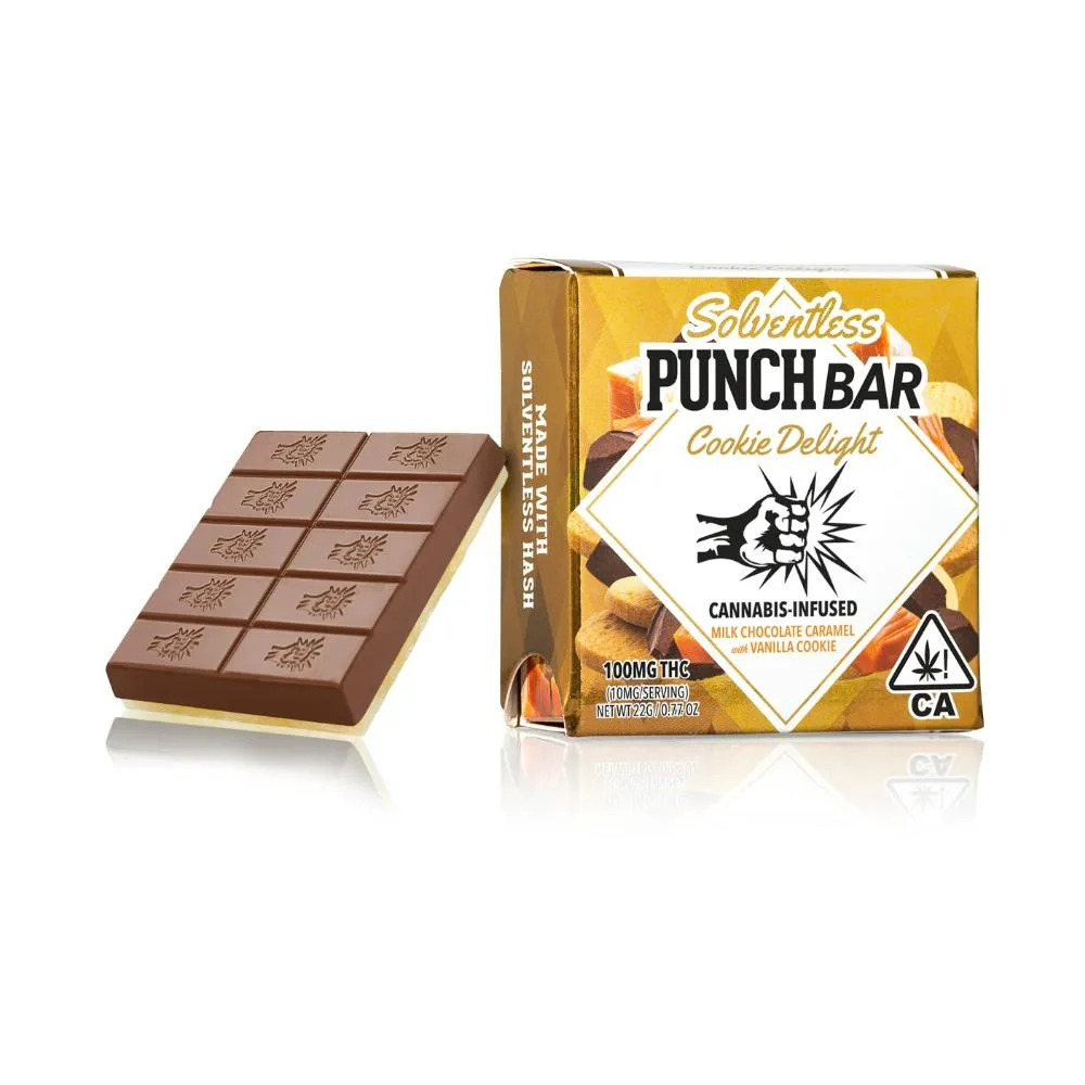 Milk Chocolate Caramel Cookie Delight PunchBar