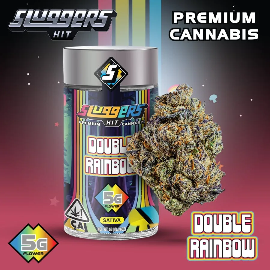 Sluggers - Jarred Flower - 5g - Double Rainbow