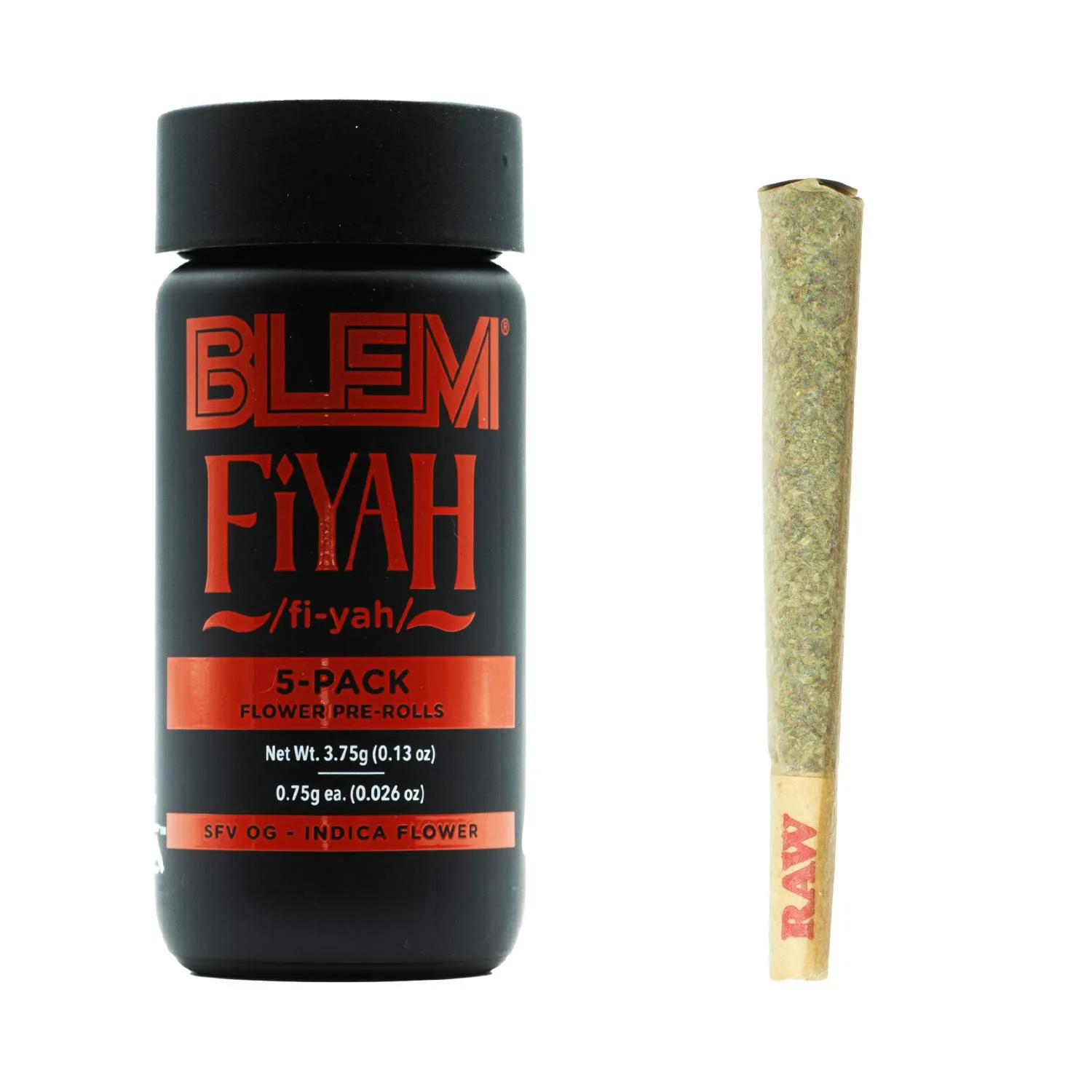 BLEM FIYAH 5-Pack Pre-Rolls