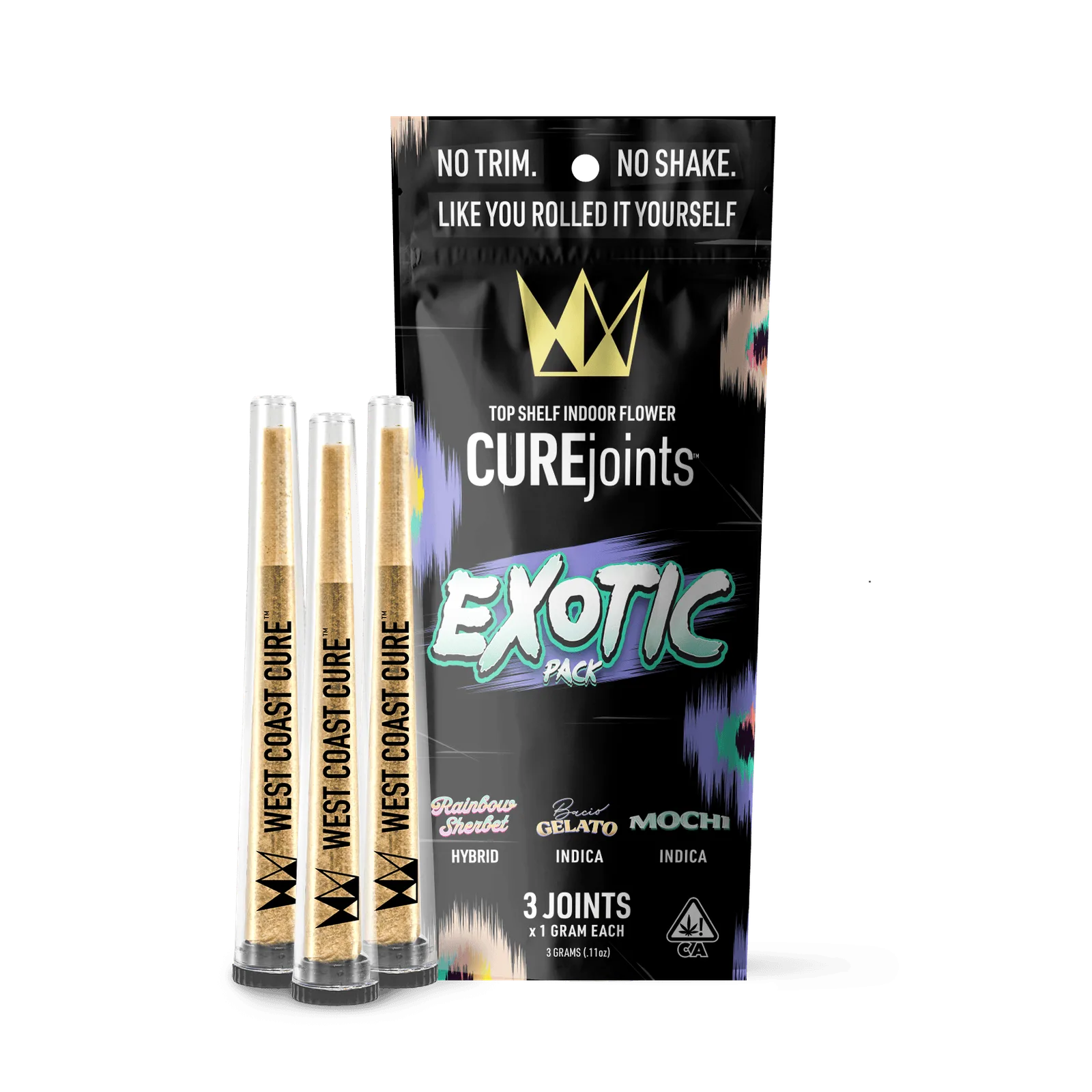 The Exotic Pack - Top Shelf CUREjoint Variety Pack 3 x 1G
