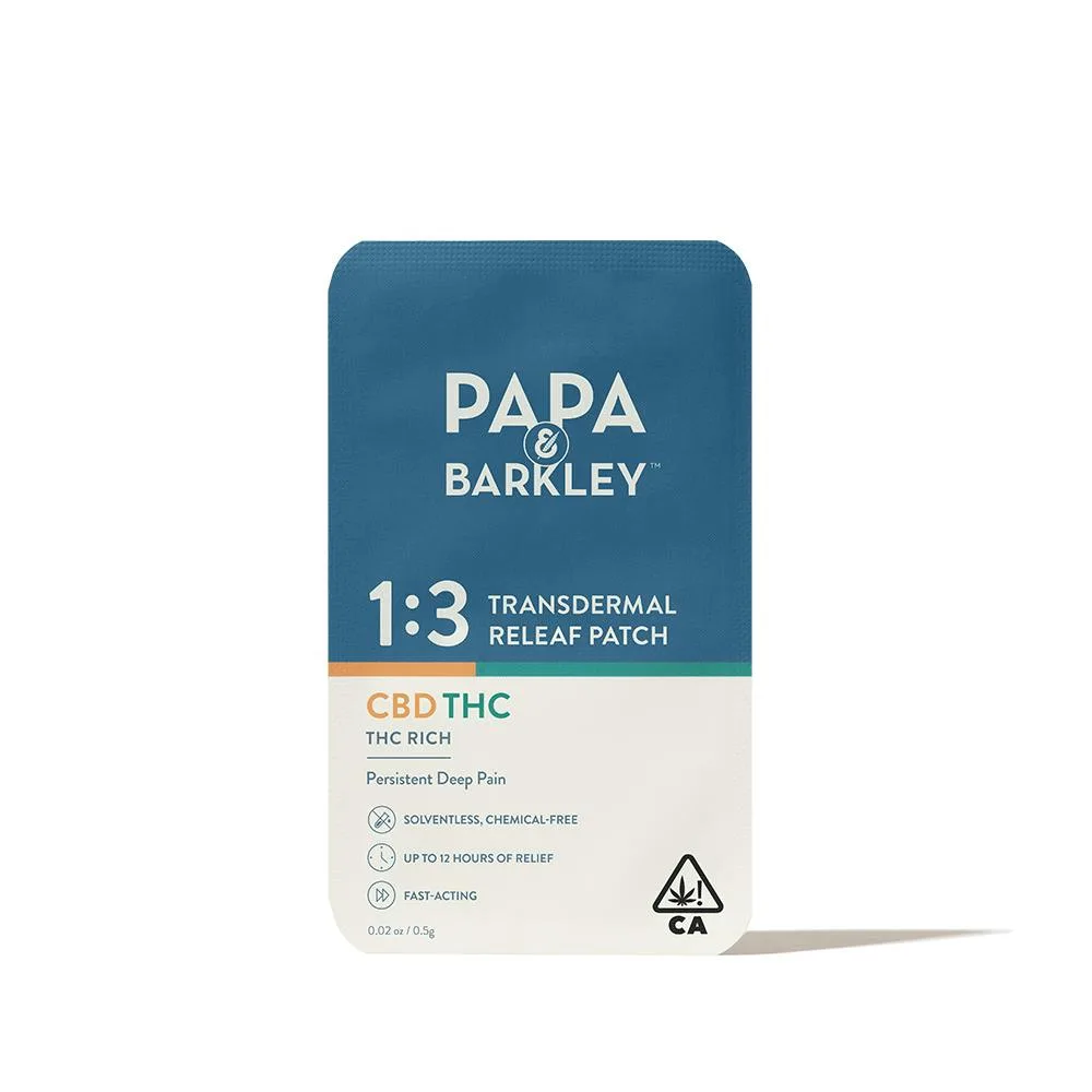 Releaf Patch 1:3 CBD:THC 30mg