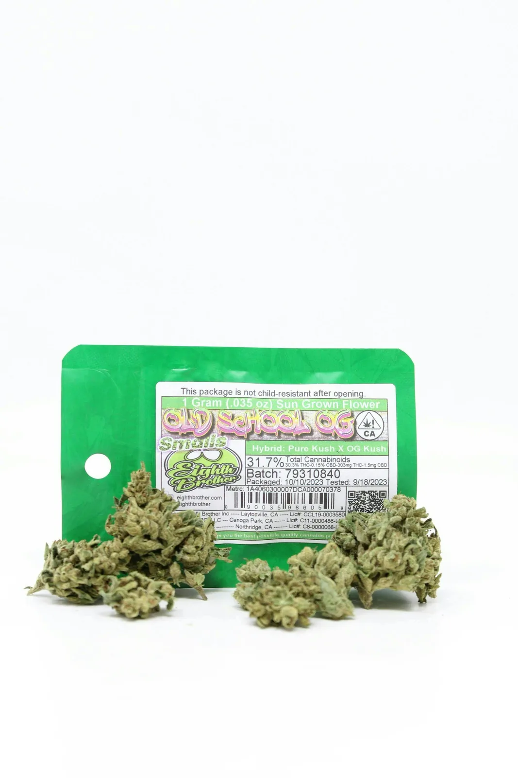 Eighth Brother | Old School OG | Smalls | 1g