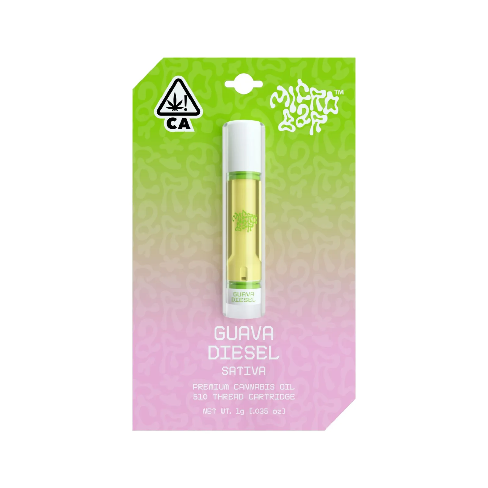 Guava Diesel (Sativa) - 1g Cartridge