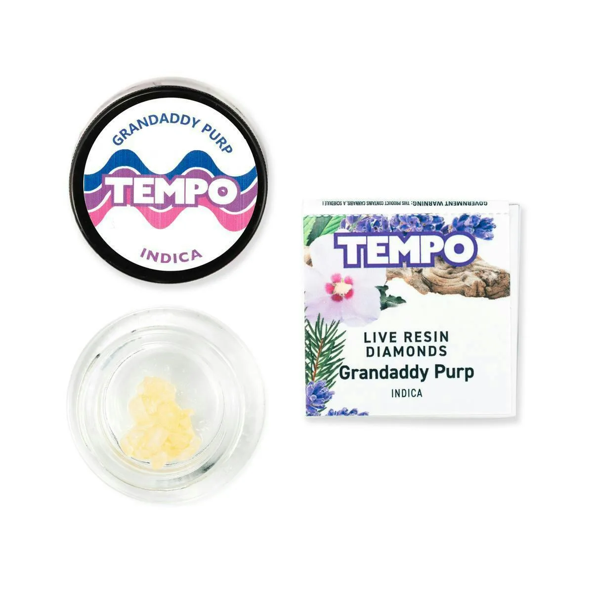 Tempo | Grandaddy Purp | Live Resin Diamonds | 1g