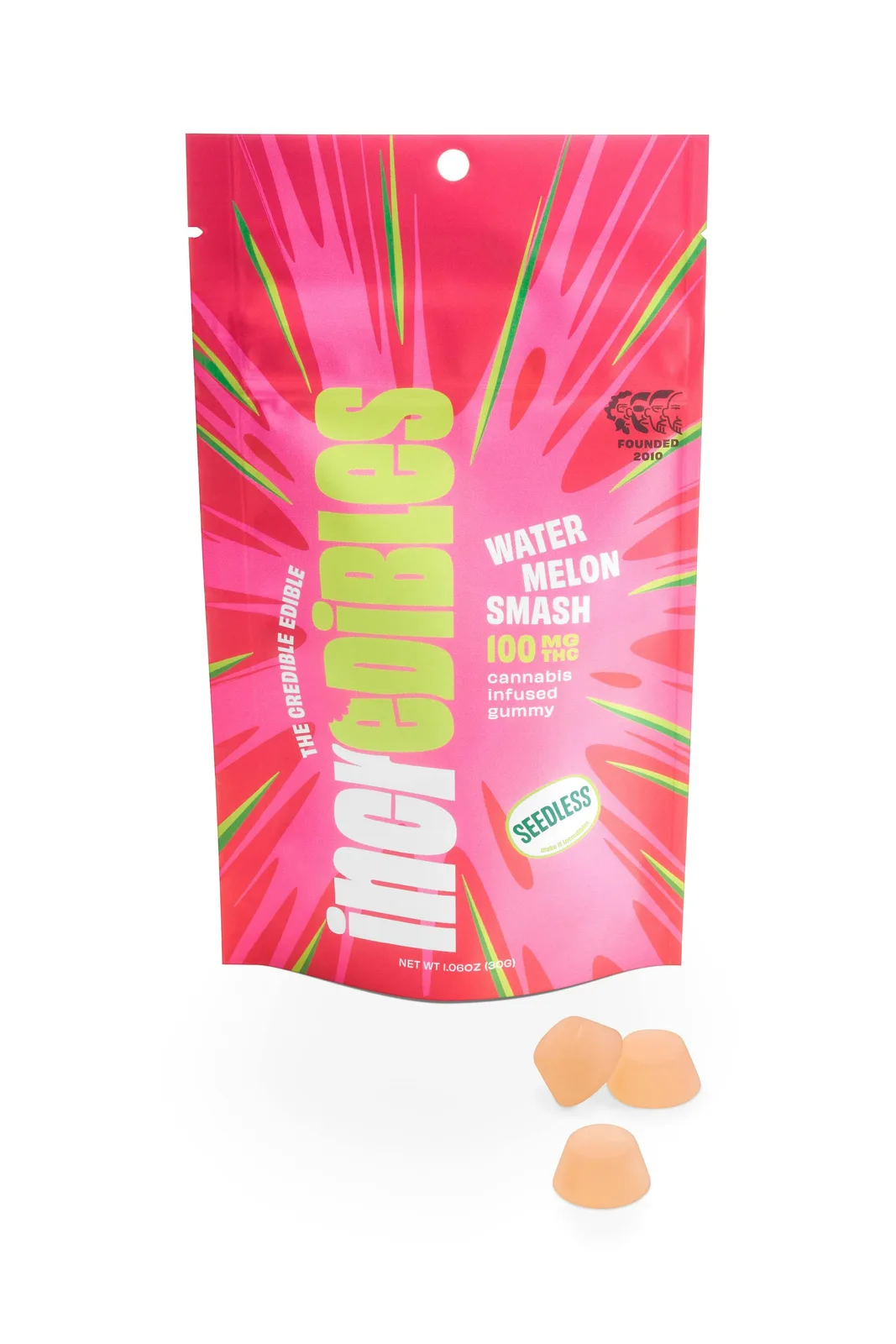 incredibles - Watermelon Smash - Gummies - 100mg