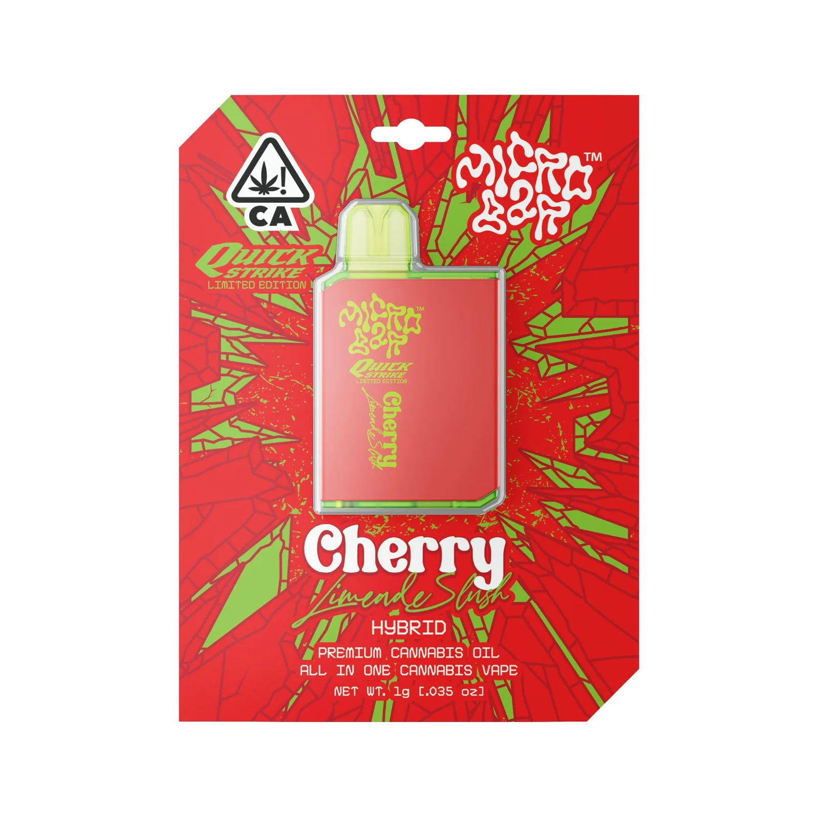 Cherry Limeade Slush (Hybrid) - 1g AIO