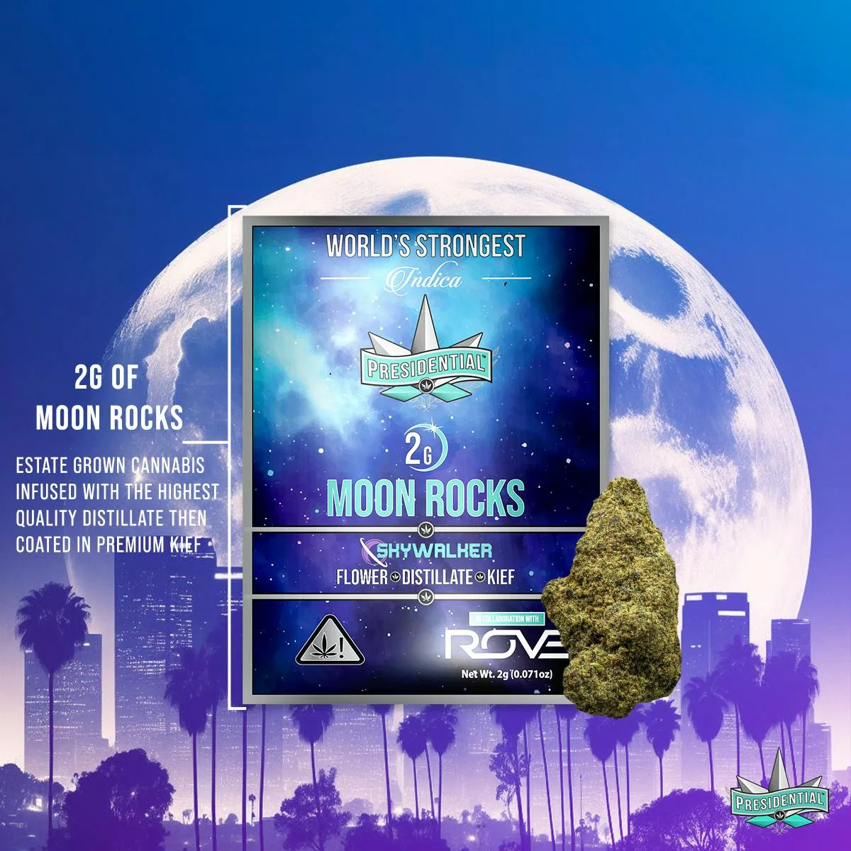 Presidential Moon Rocks - Skywalker 2g