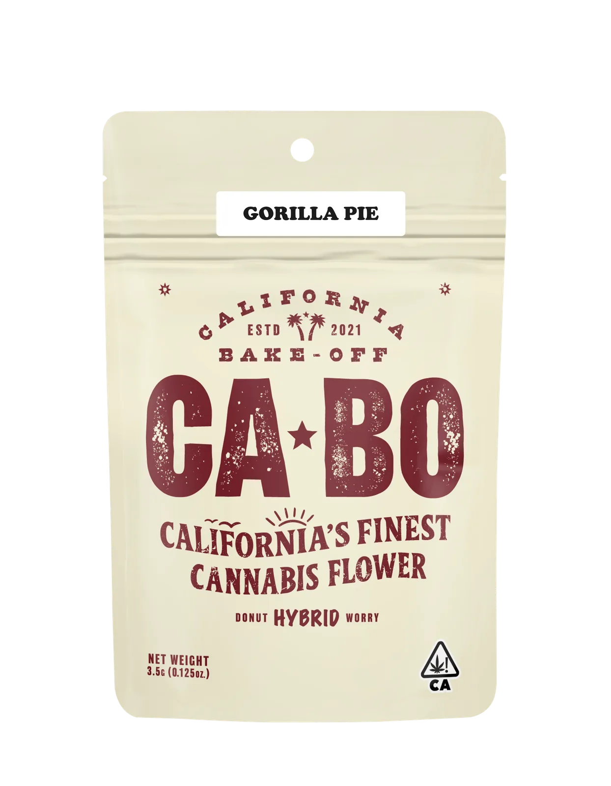 CABO 3.5g Flower - Gorilla Pie - Hybrid
