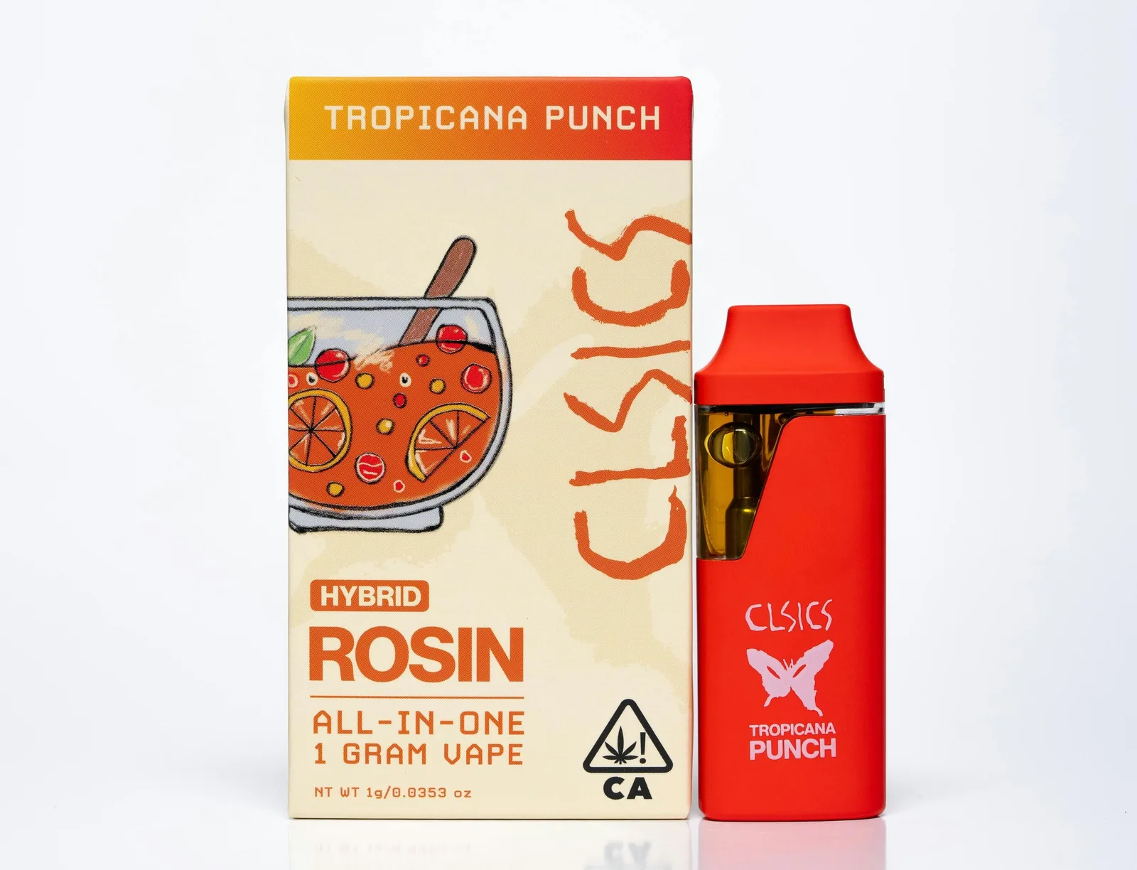 Tropicana Punch - LIVE ROSIN ALL IN ONE VAPE 1g