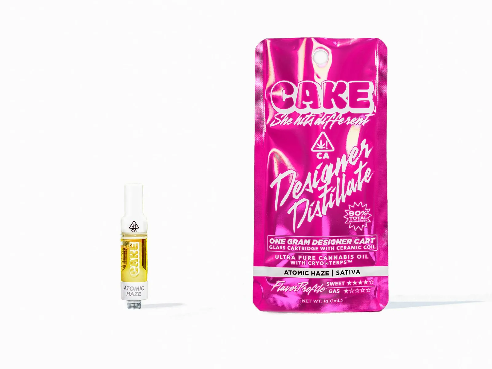 Atomic Haze - 1g - Sativa- Cartridge