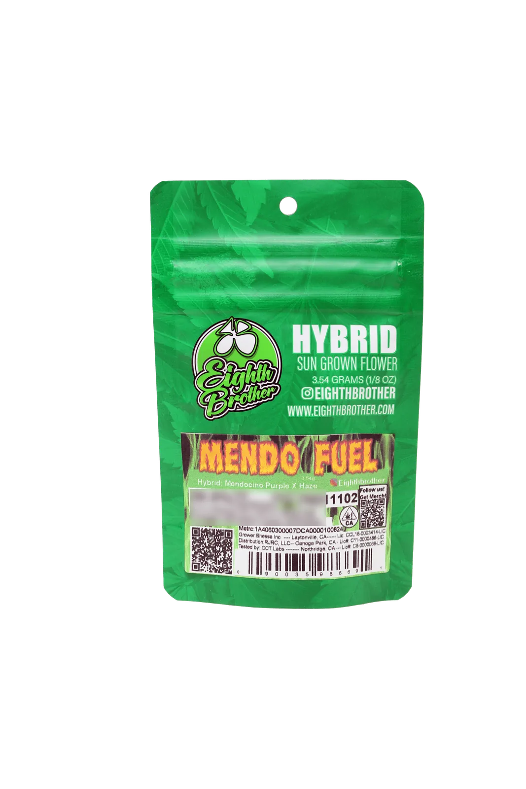 Eighth Brother | Mendo Fuel | Big Buds | 3.54g