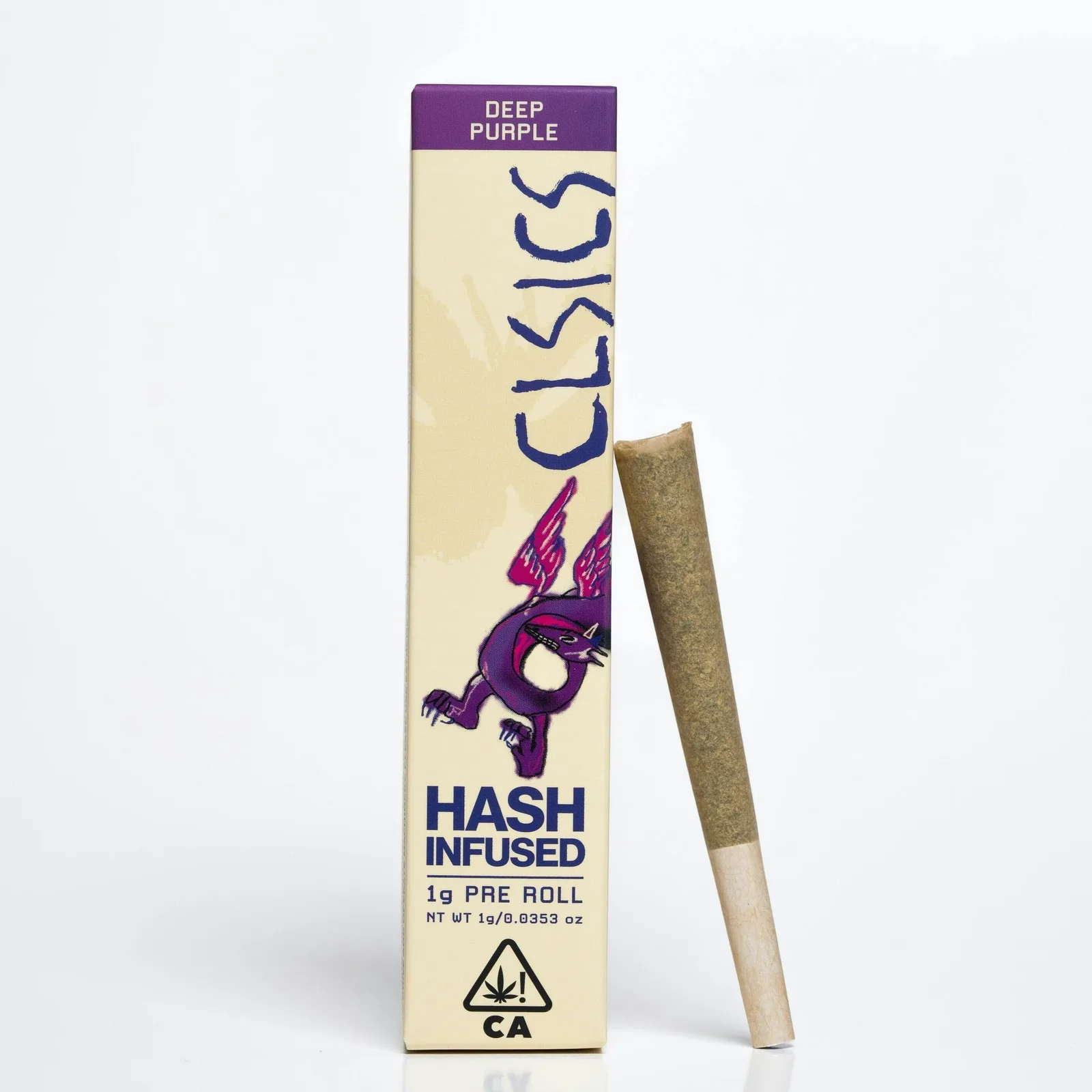 Deep Purple - 1g Hash Infused Pre Roll