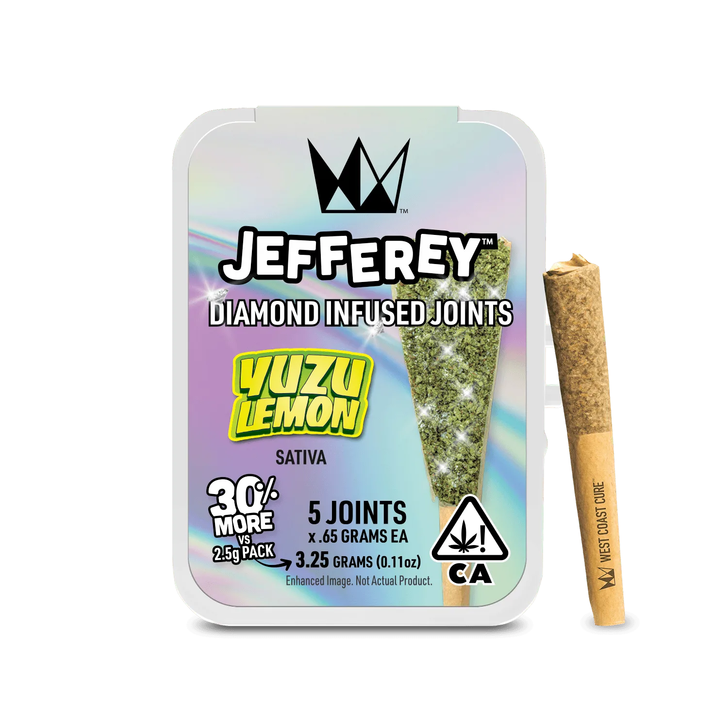 Yuzu Lemon- Jefferey Infused Joint .65g 5 Pack