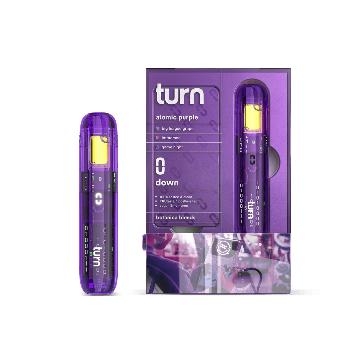 turn | Atomic Purple | Disposable | 1g