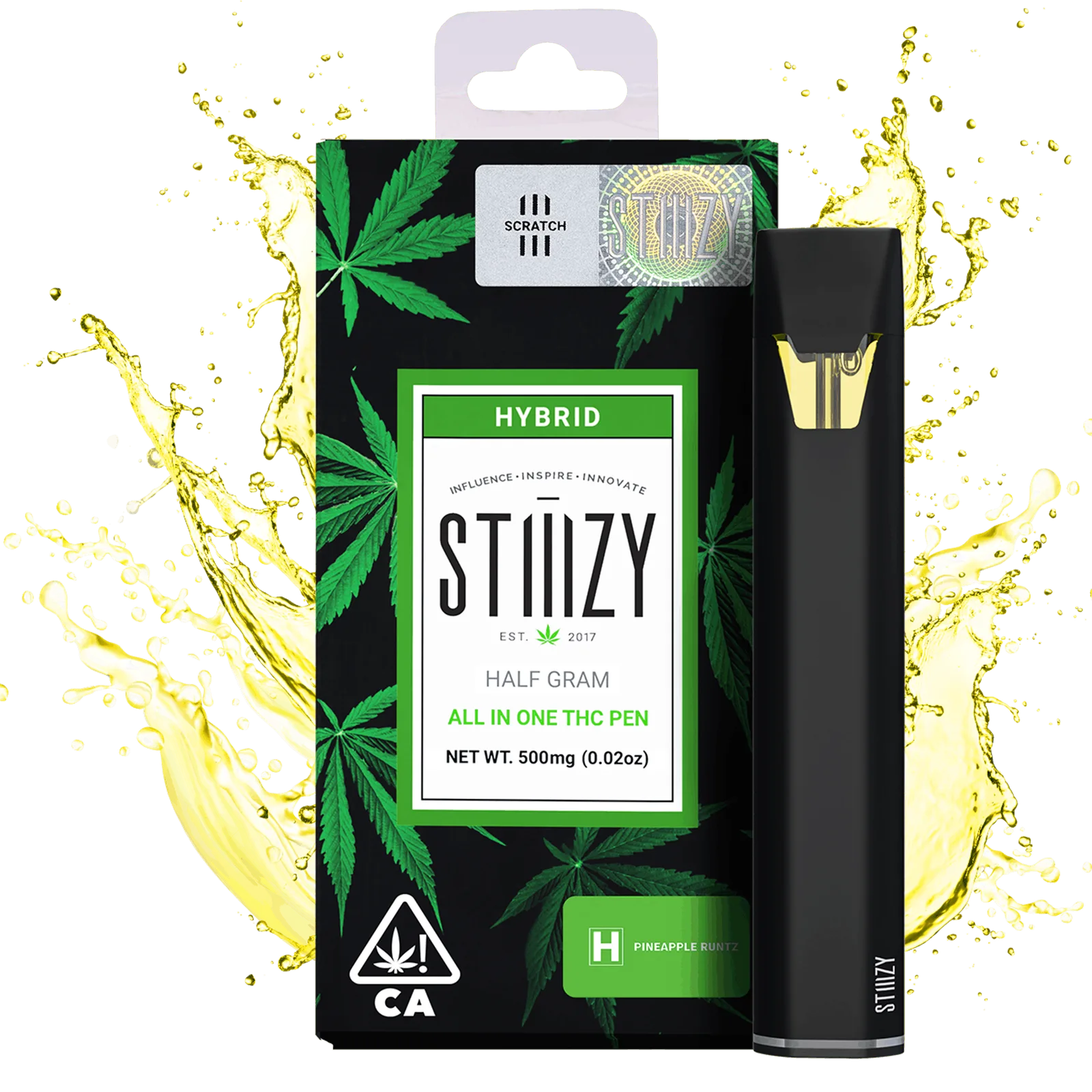 STIIIZY - ORG AIO - Pineapple Runtz - 0.5g