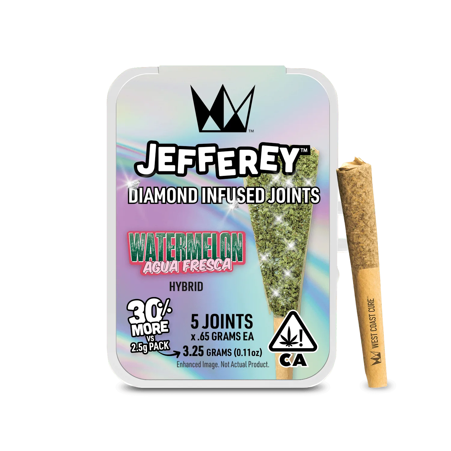 Watermelon Agua Fresca - 0.65G Jefferey Infused Joint 5 Pack