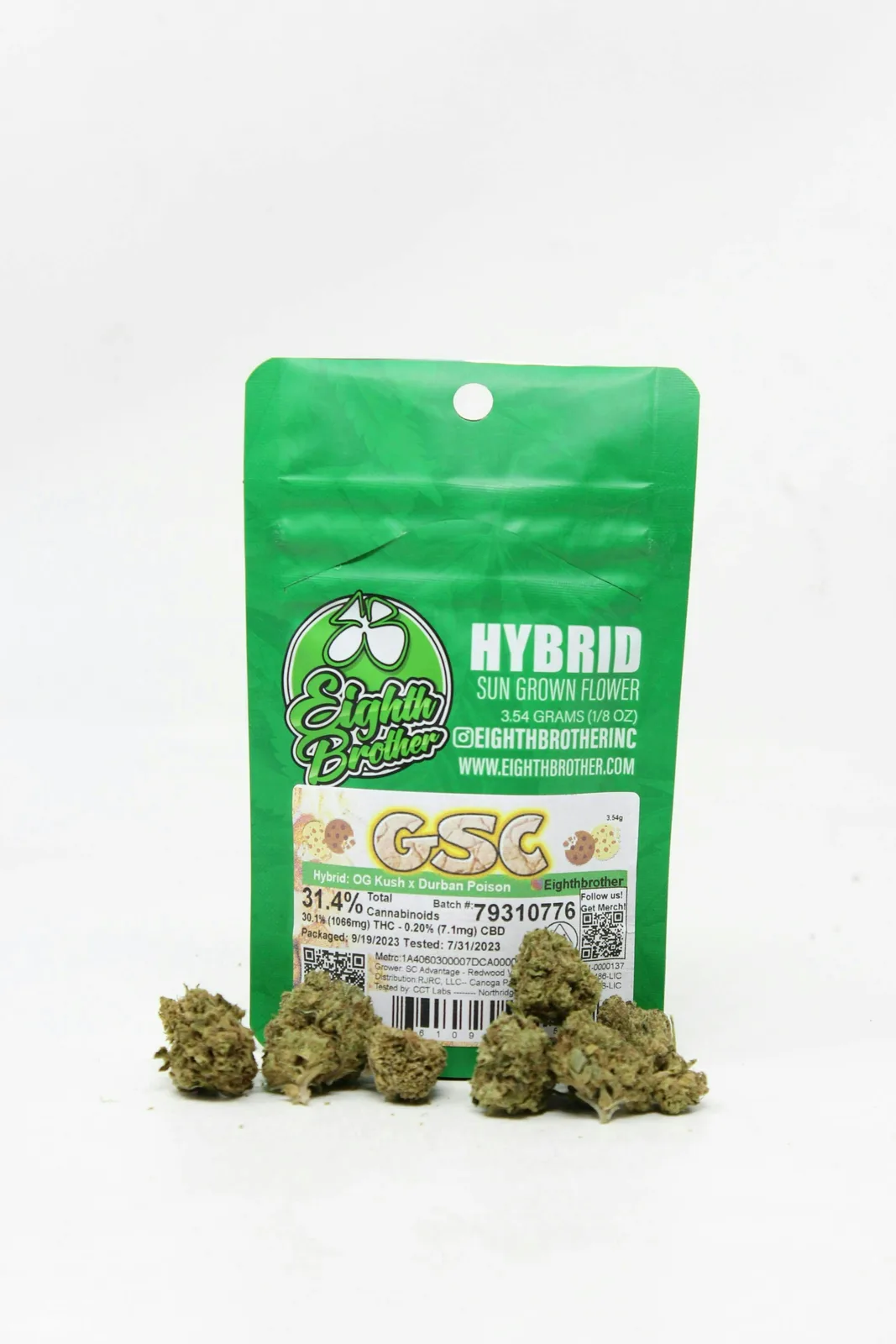 Eighth Brother | GSC | Big Buds | 3.54g