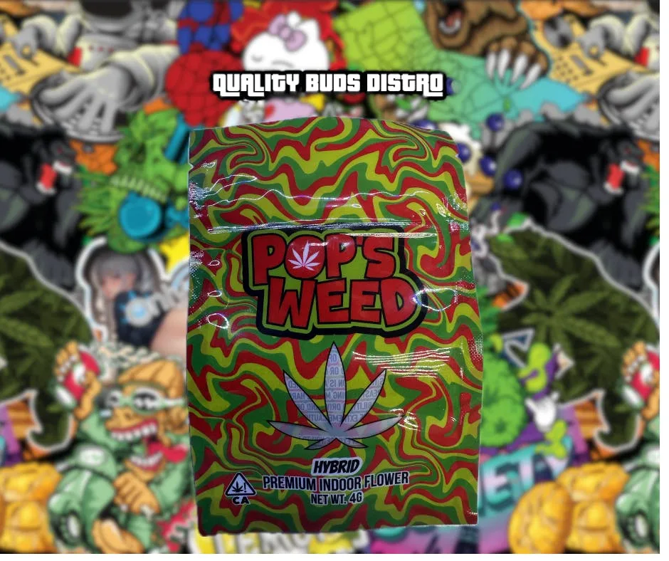 POP'S WEED - HYBRID - FLOWER - 4G