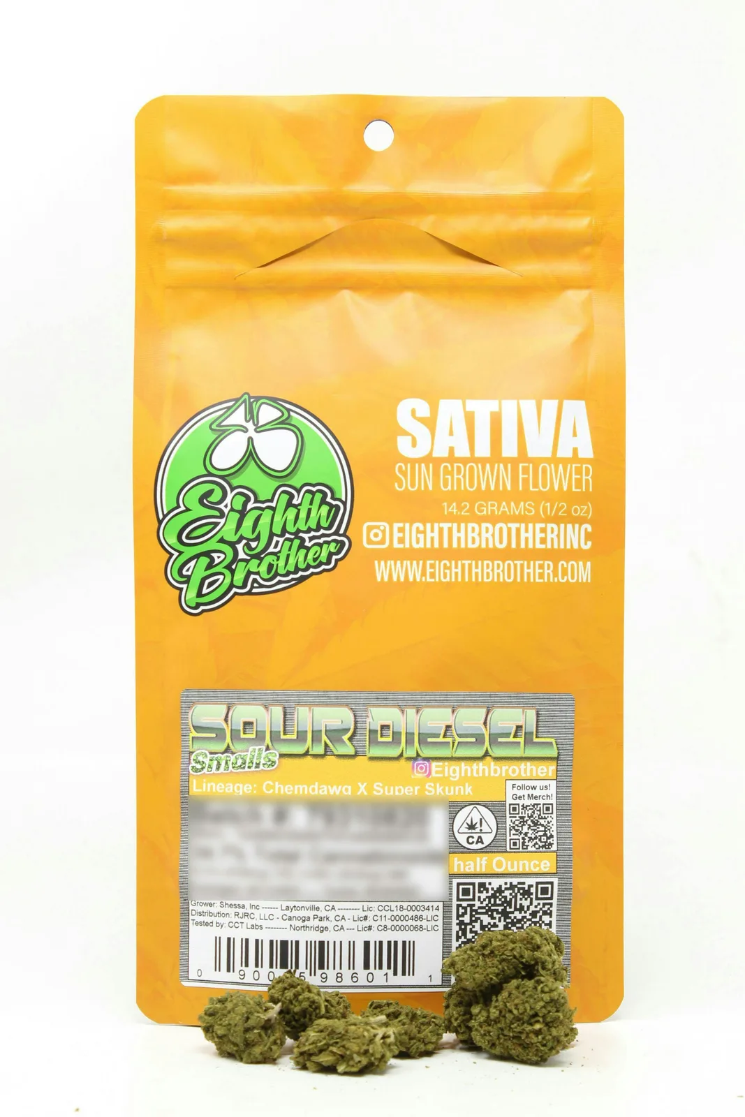 Eighth Brother | Sour Diesel | Smalls | 14g