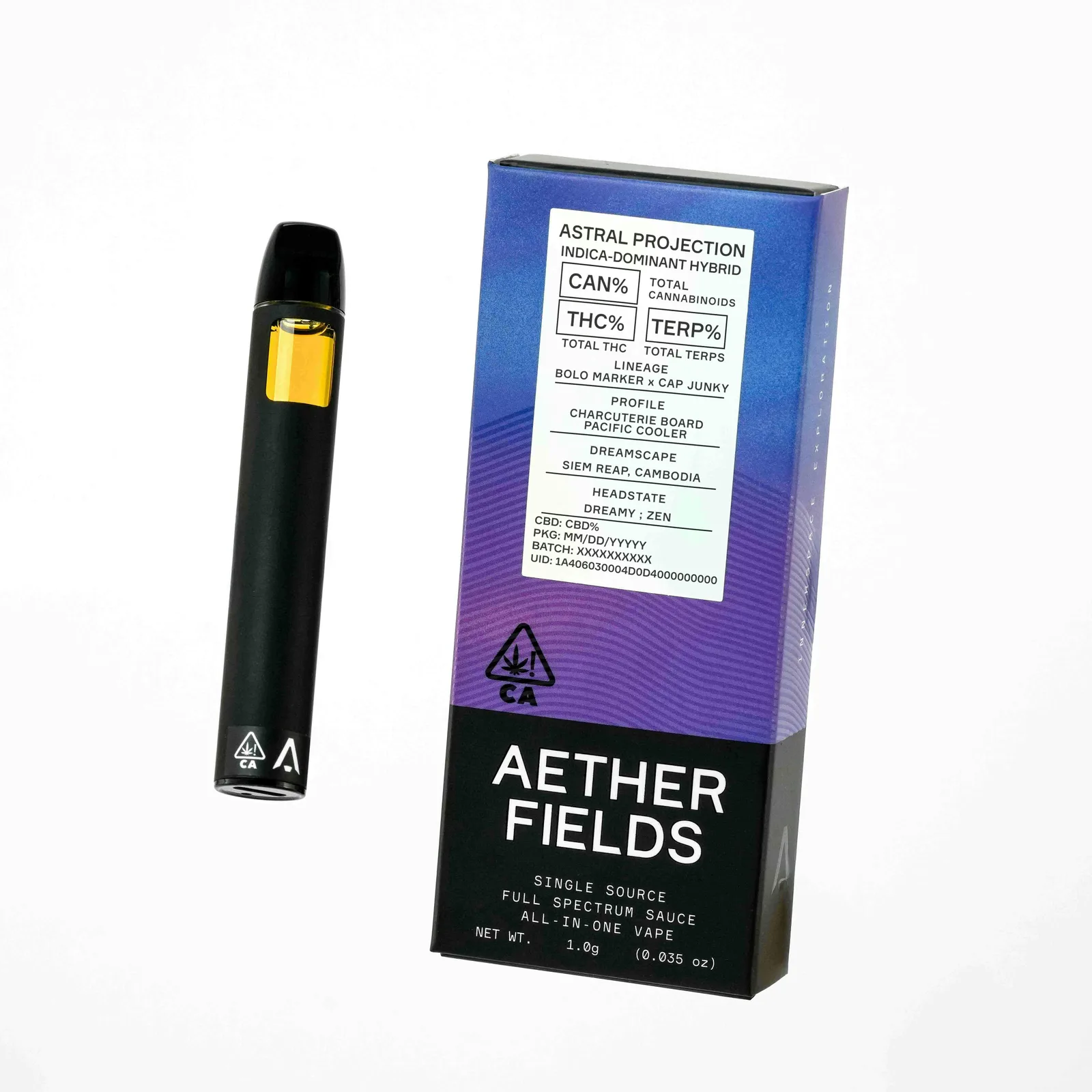 Aether Fields | Astral Projection | Disposable | 1g