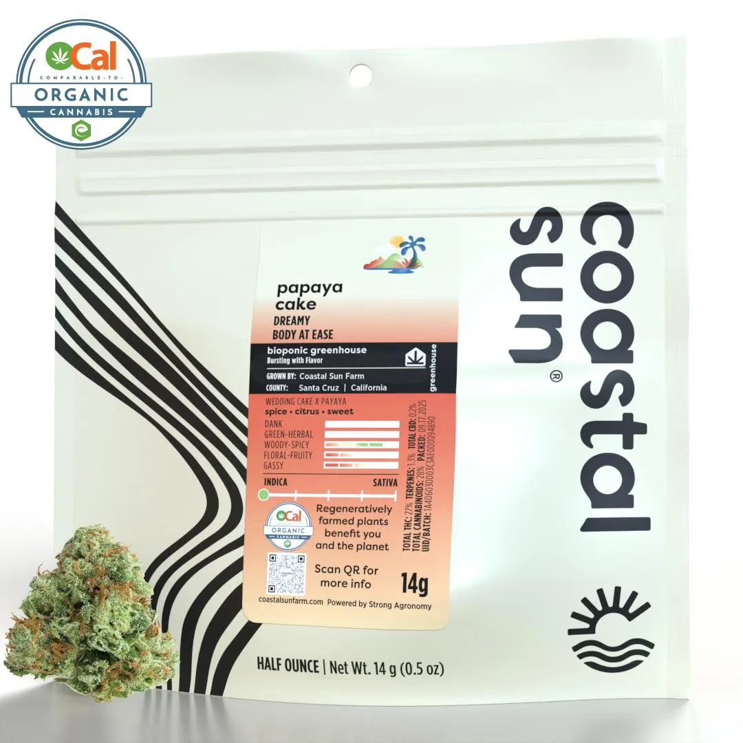 Papaya Cake Greenhouse Flower 14g