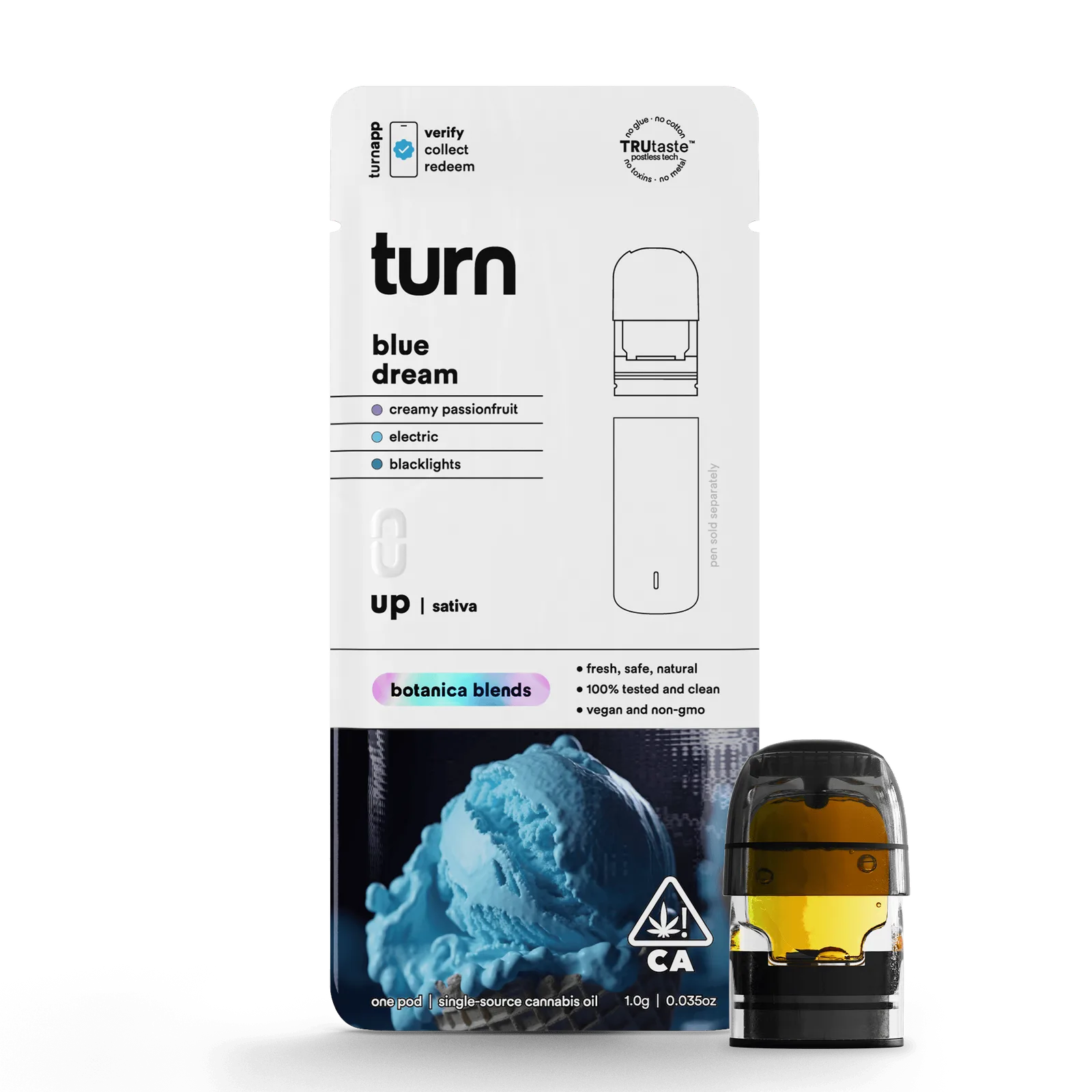 turn | Blue Dream | Pod | 1g