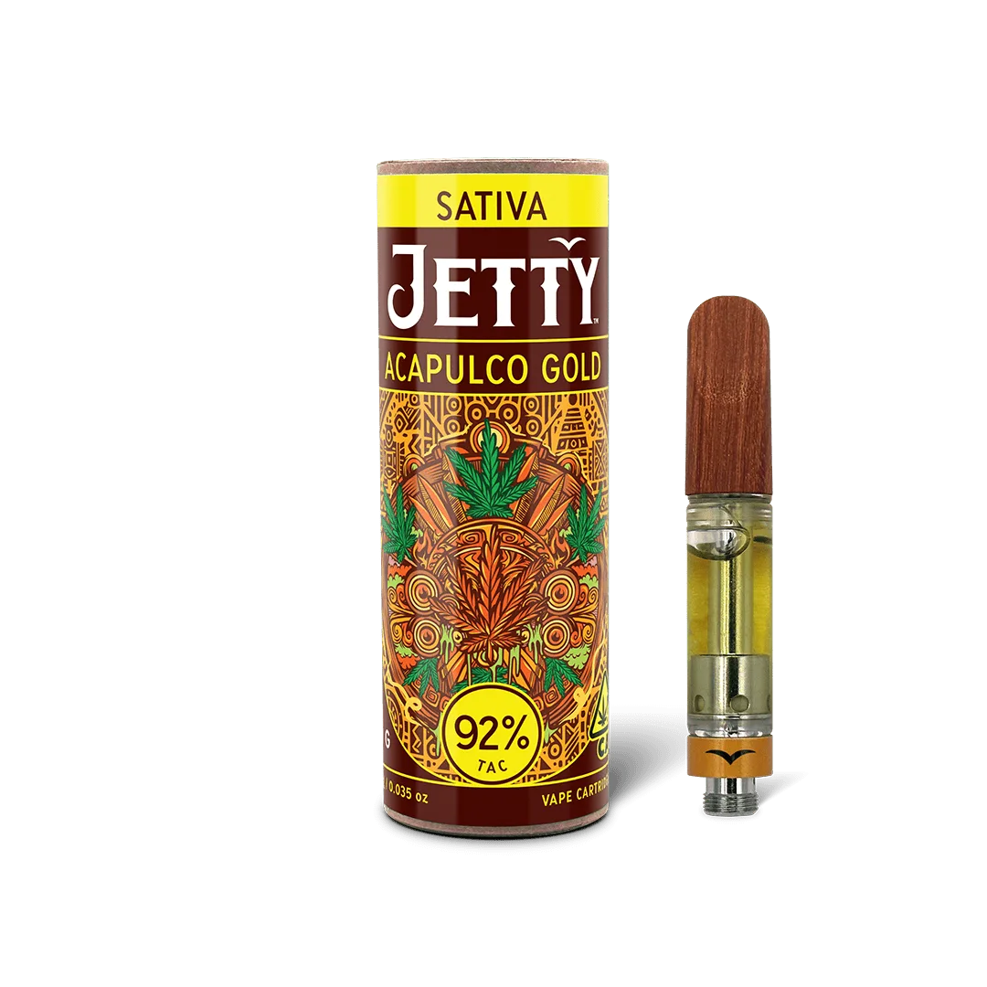 Jetty Cartridge High THC 1g Acapulco Gold