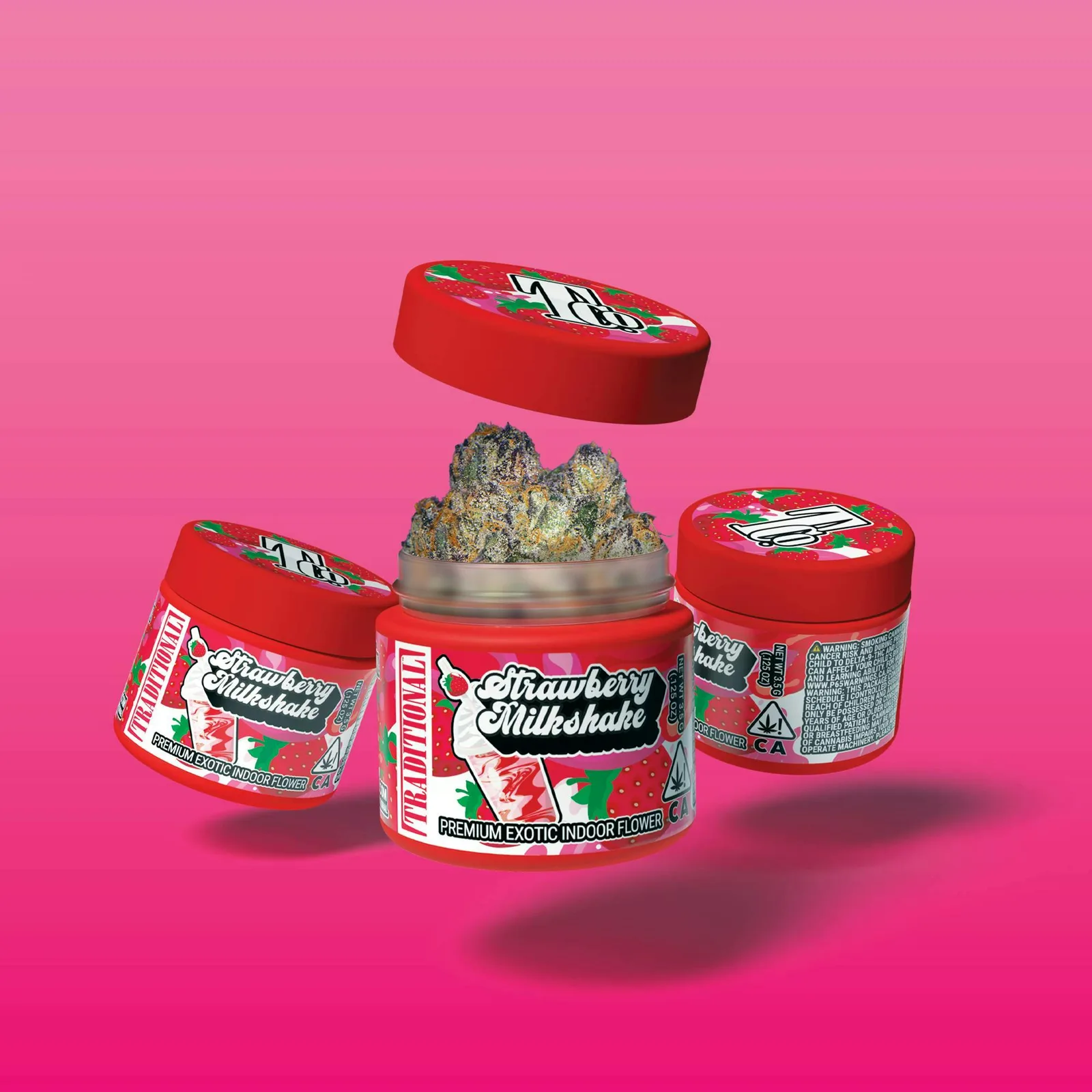 Traditional - Strawberry Milkshake 3.5g