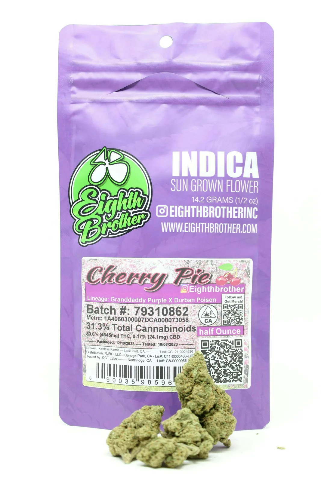 Eighth Brother | Cherry Pie | Big Buds | 14g