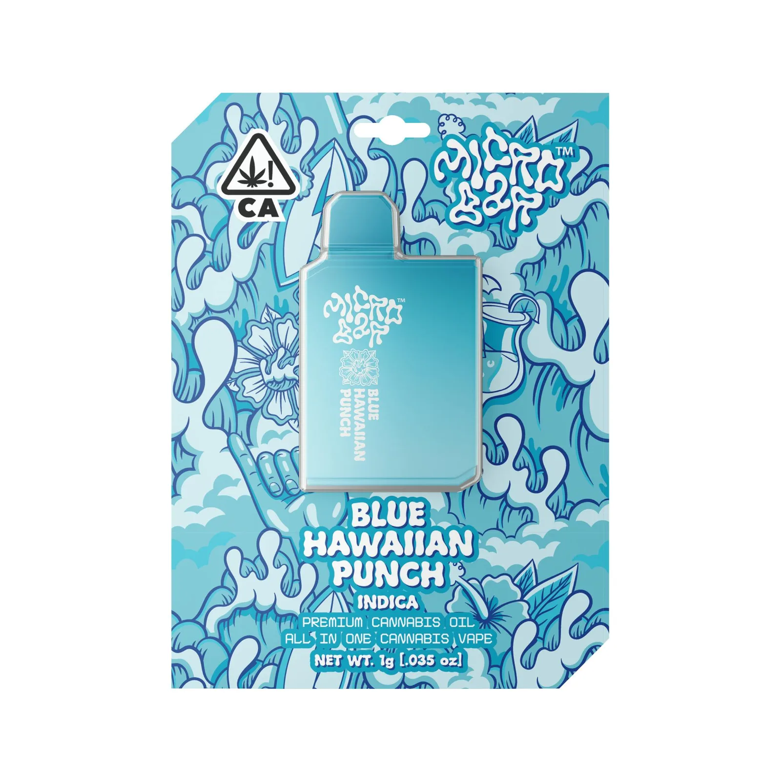 Blue Hawaiian Punch (Indica) - 1g AIO