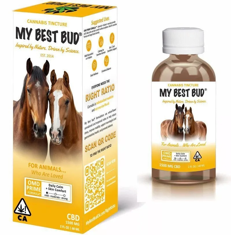 OMD Prime 1500mg CBD 2 fl oz