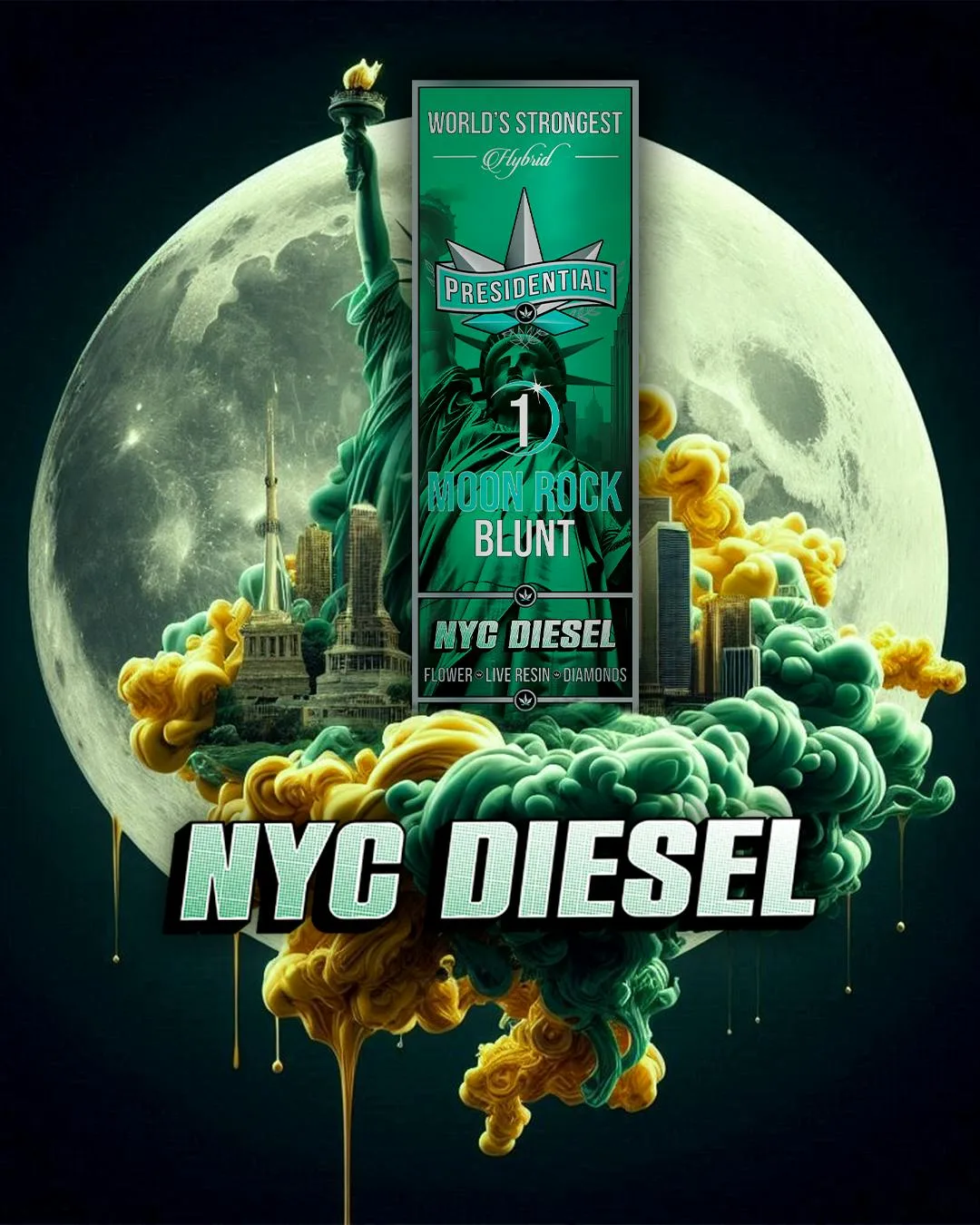Presidential Moon Rock Blunt NYC Diesel