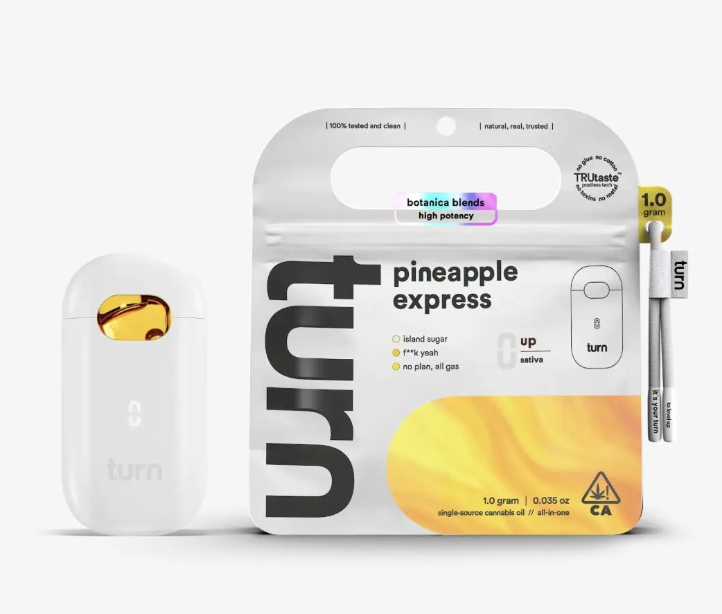 turn | Pineapple Express | Disposable | 1g