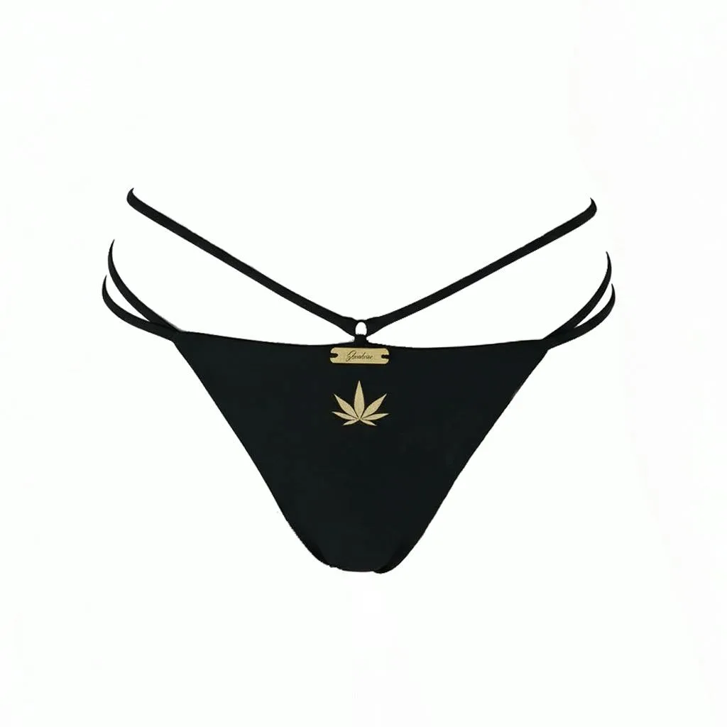 SWIMWEAR | DOUBLE STRING THONG | STONE [L]