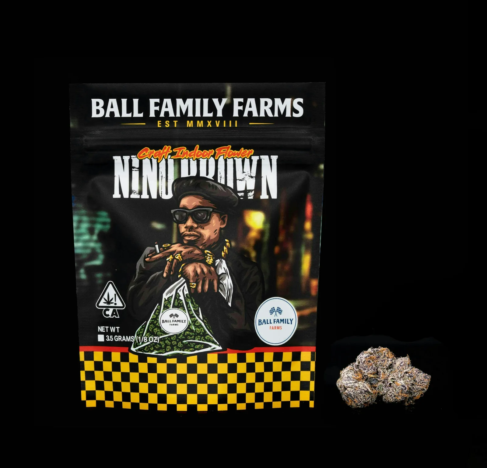 Ball Family Farms - 4g Flower - Nino Brown