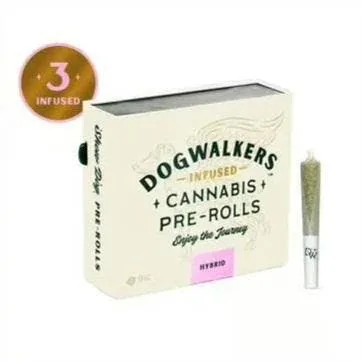 Dog Walkers OMG x Bubba Fett "Stay" Infused Prerolls .45g 3pk